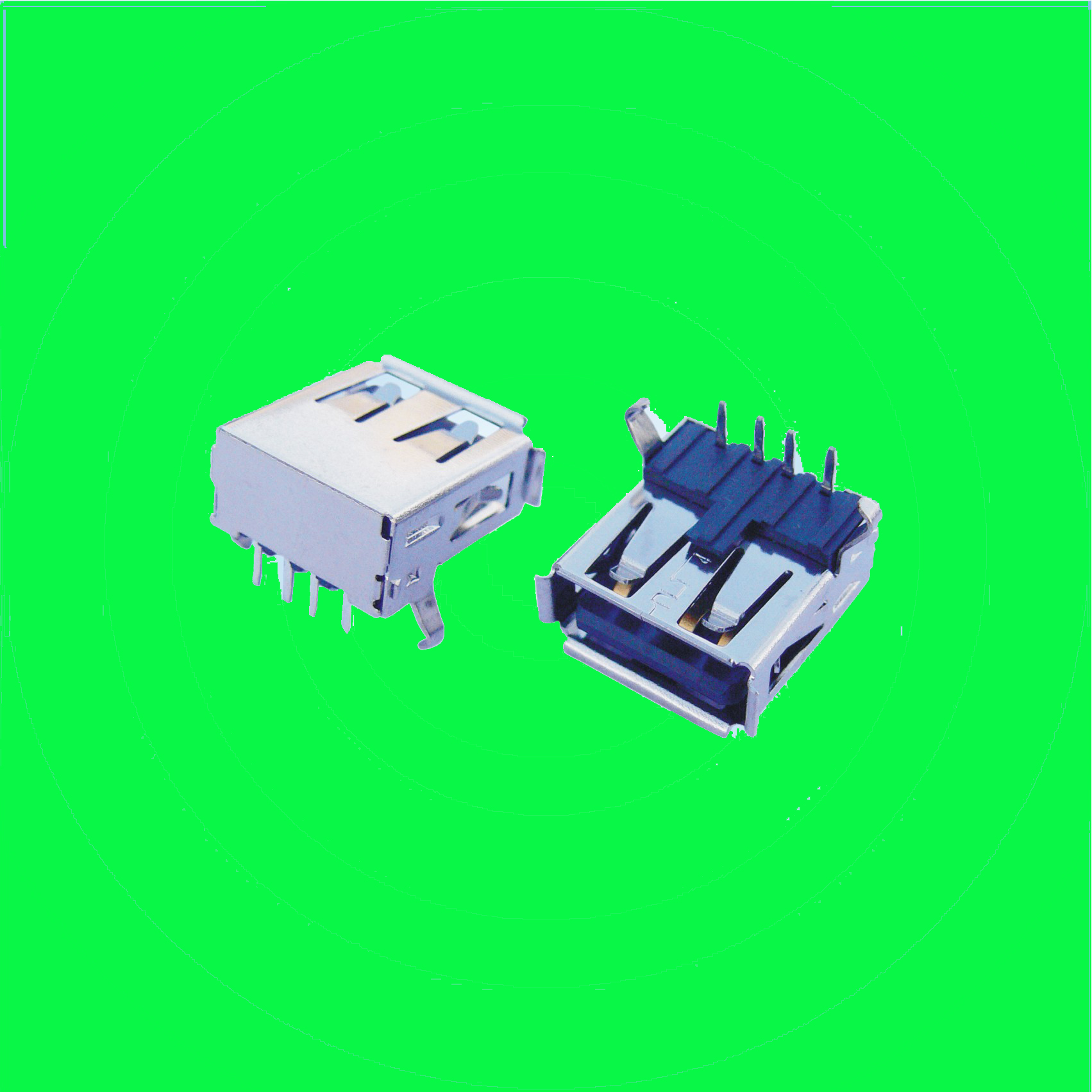 USB 2.0 AF DIP 90度