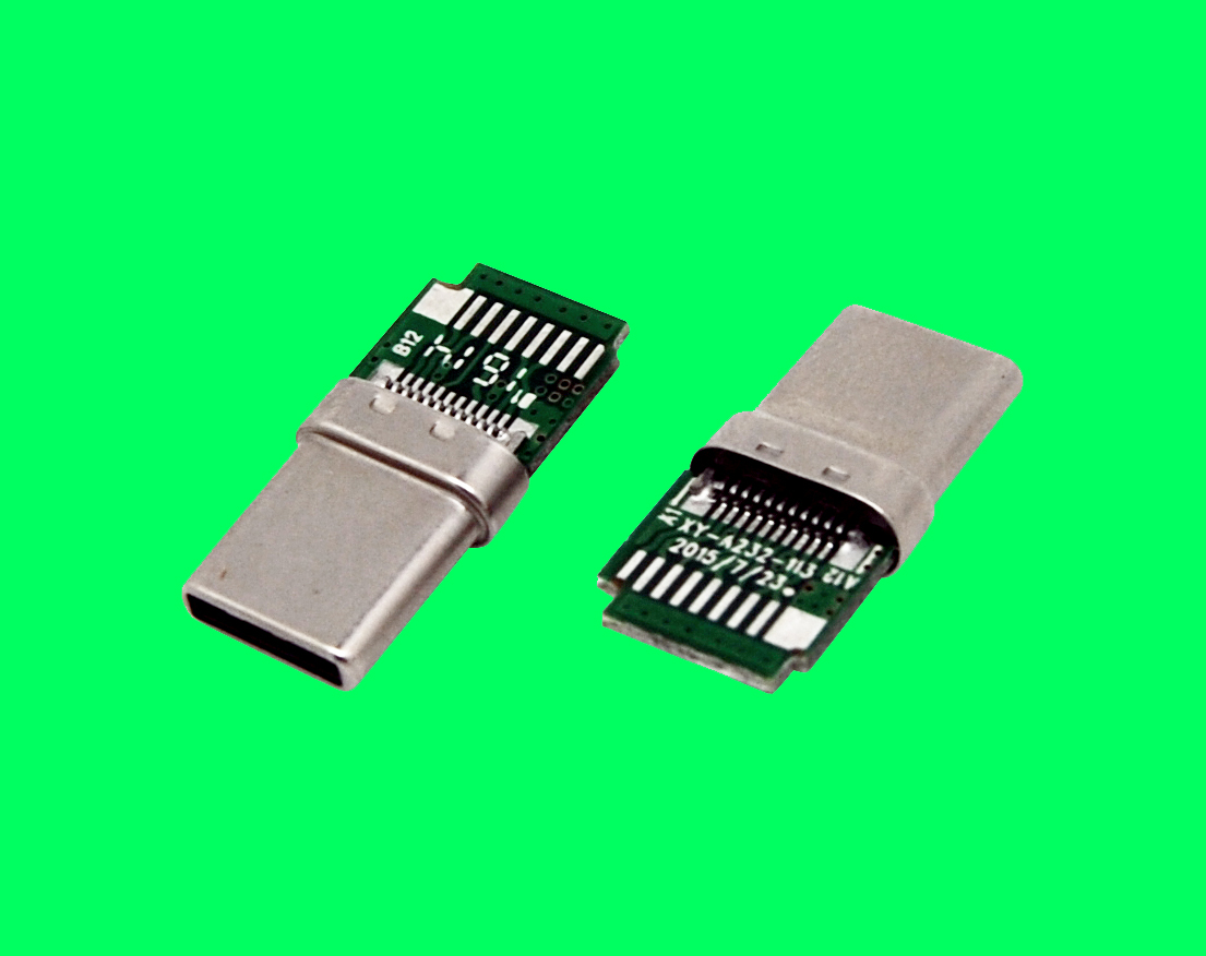 USB 3.1公頭焊線(xiàn)全功能款